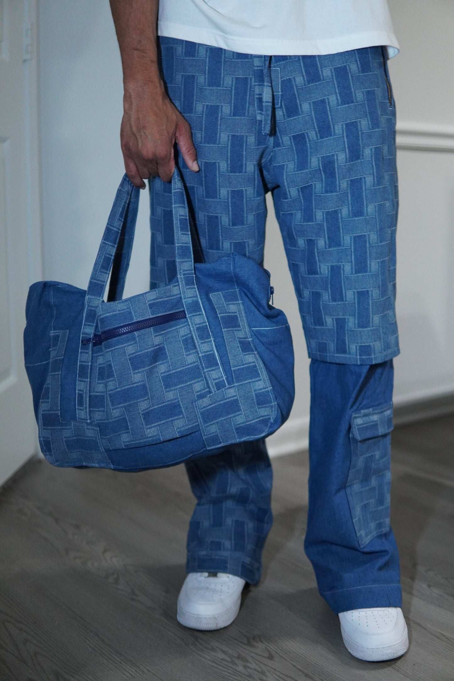 Two Tone Denim Jeans